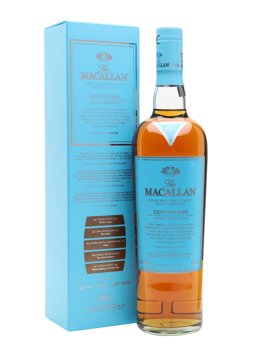 Macallan Edition No. 6 Speyside Single Malt Scotch Whisky - CaskCartel.com