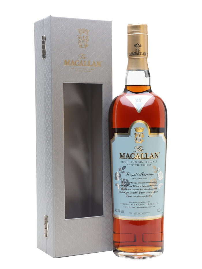 Macallan Royal Marriage Kate & William Speyside Single Malt Scotch Whisky | 700ML