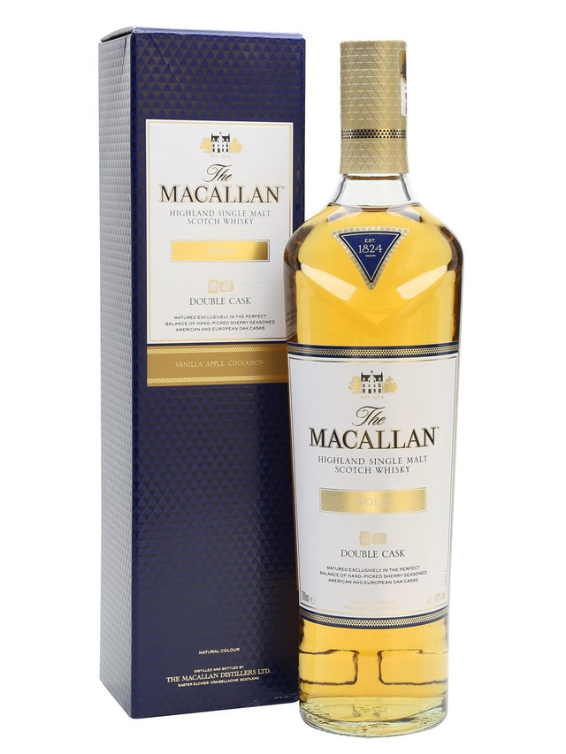 Macallan Double Cask Gold Speyside Single Malt Scotch Whisky | 700ML at CaskCartel.com