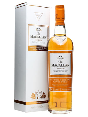 Macallan Amber 1824 Series Speyside Single Malt Scotch Whisky | 700ML at CaskCartel.com