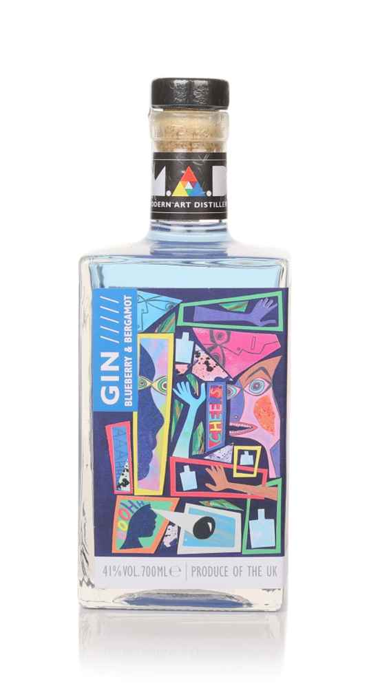 M.A.D Blueberry & Bergamot Flavoured Gin | 700ML at CaskCartel.com