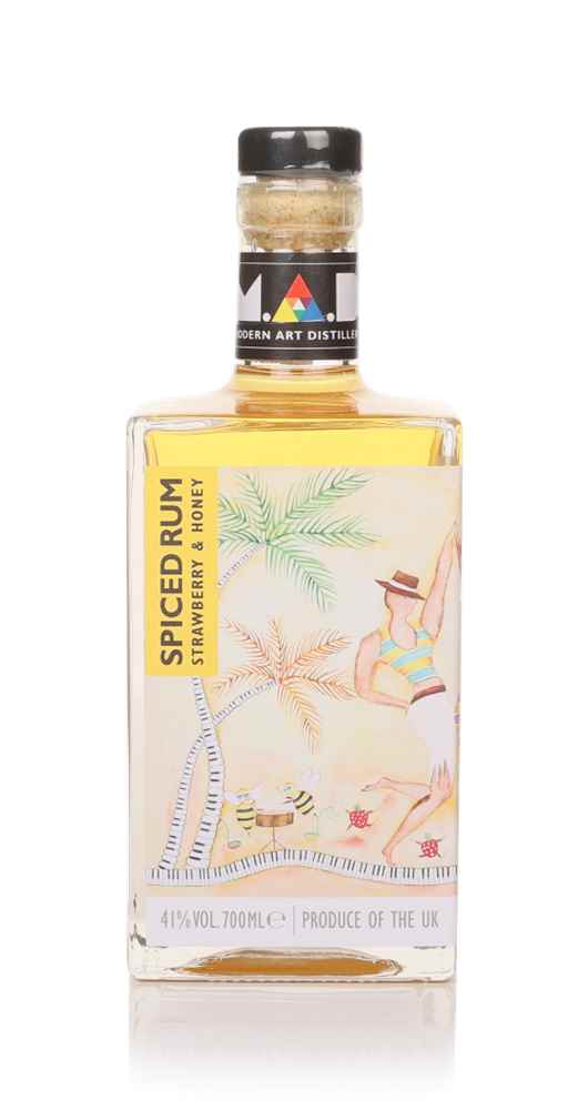 M.A.D Strawberry & Honey Flavoured Spiced Rum | 700ML at CaskCartel.com