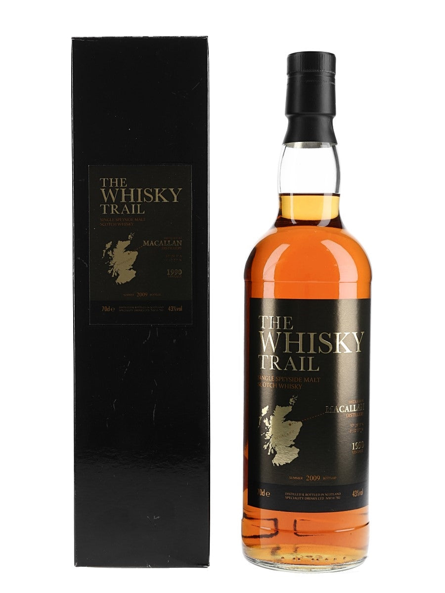 BUY] Macallan 1990 SMS The Whisky Trail Bottled 2009 at CaskCartel.com