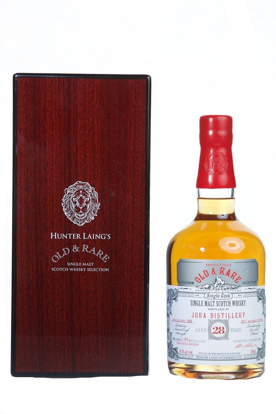 Jura 1989 28 Year Old Platinum Old & Rare Single Malt Scotch Whisky - CaskCartel.com