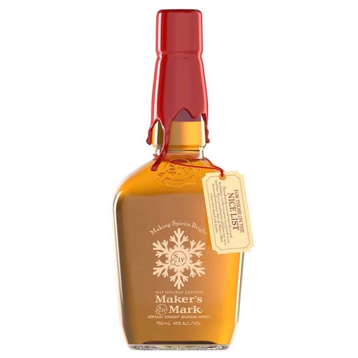 Maker's Mark "Making Spirits Bright" Snowflake Edition Bourbon Whiskey
