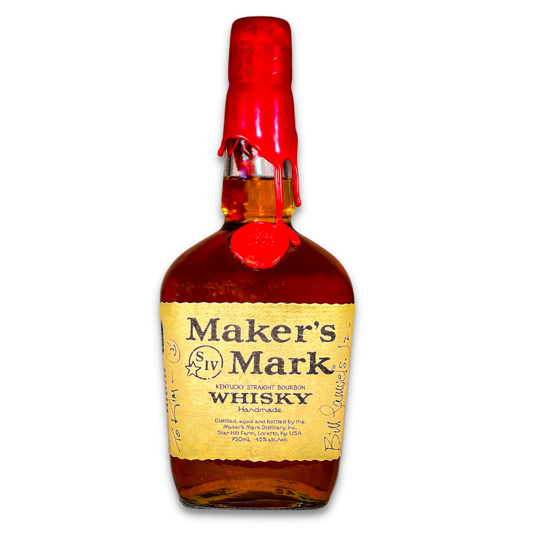 Maker's Mark Bourbon Whisky | Signed By Owner Bill Samuels Jr.  at CaskCartel.com