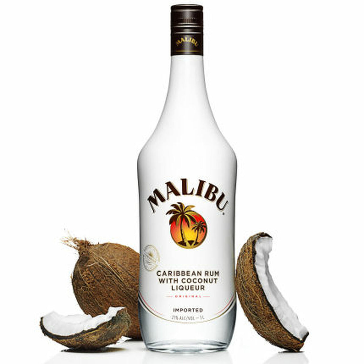 Malibu Original Caribbean Rum With Coconut Liqueur |1L at CaskCartel.com