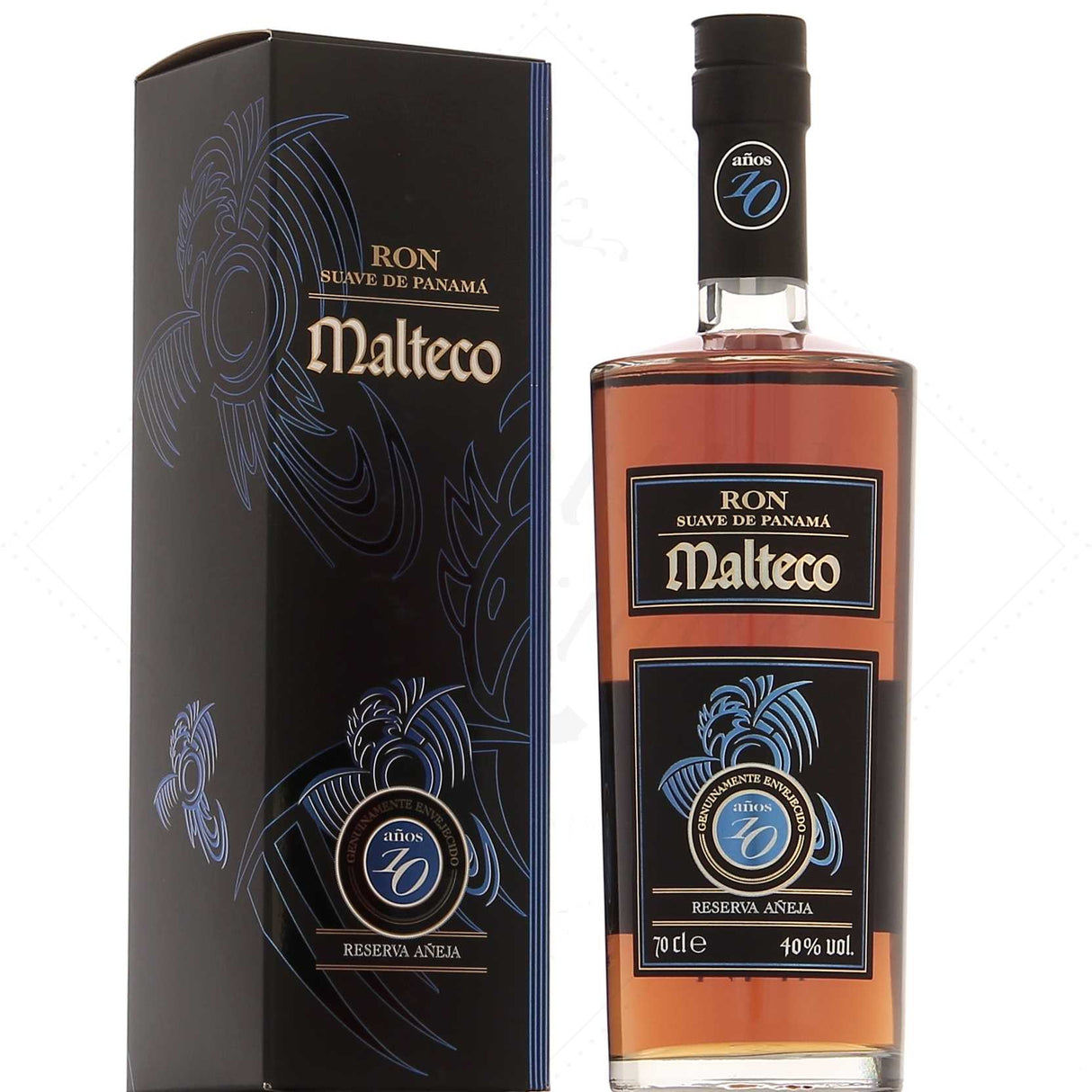 Rum Malteco 10 Year OldReserva Aneja Giftset  | 700ML at CaskCartel.com