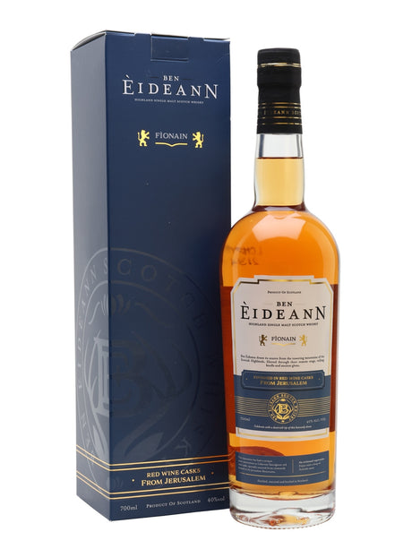 Ben Eideann Fionain Kosher Whisky Red Wine Cask Finish Highland Single Malt Scotch Whisky | 700ML at CaskCartel.com