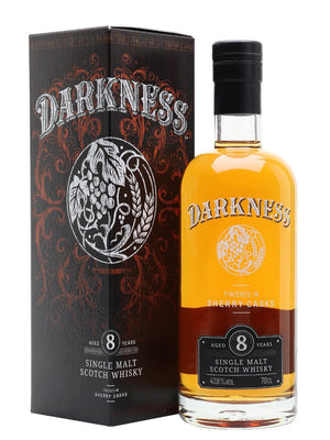 Darkness 8 Year Old Sherry Finish Single Malt Scotch Whisky | 700ML at CaskCartel.com