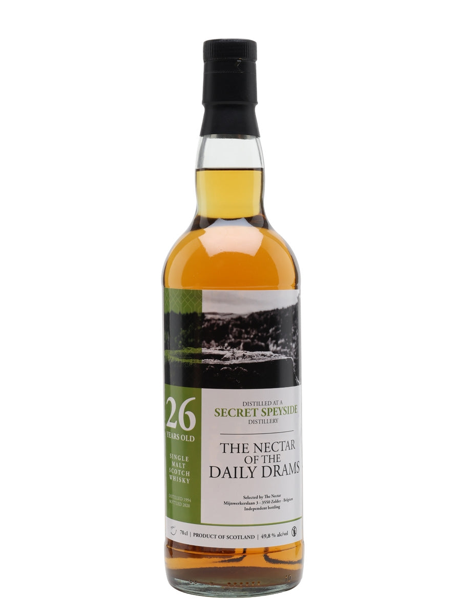 Secret Speyside 1994 26 Year Old Daily Dram Speyside Single Malt Scotch Whisky | 700ML at CaskCartel.com