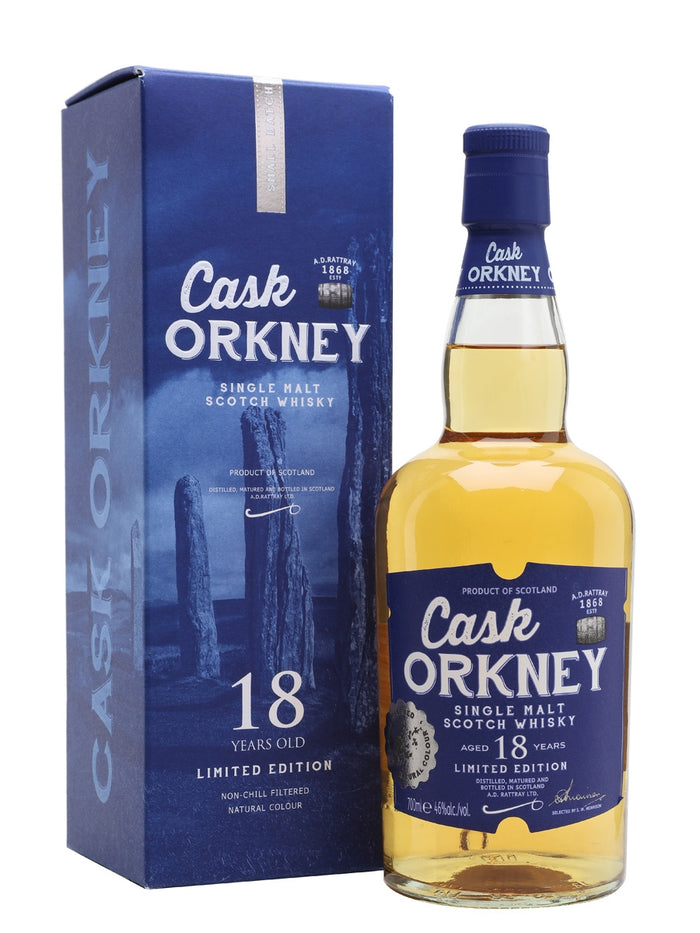 Cask Orkney 18 Year Old Island Single Malt Scotch Whisky | 700ML