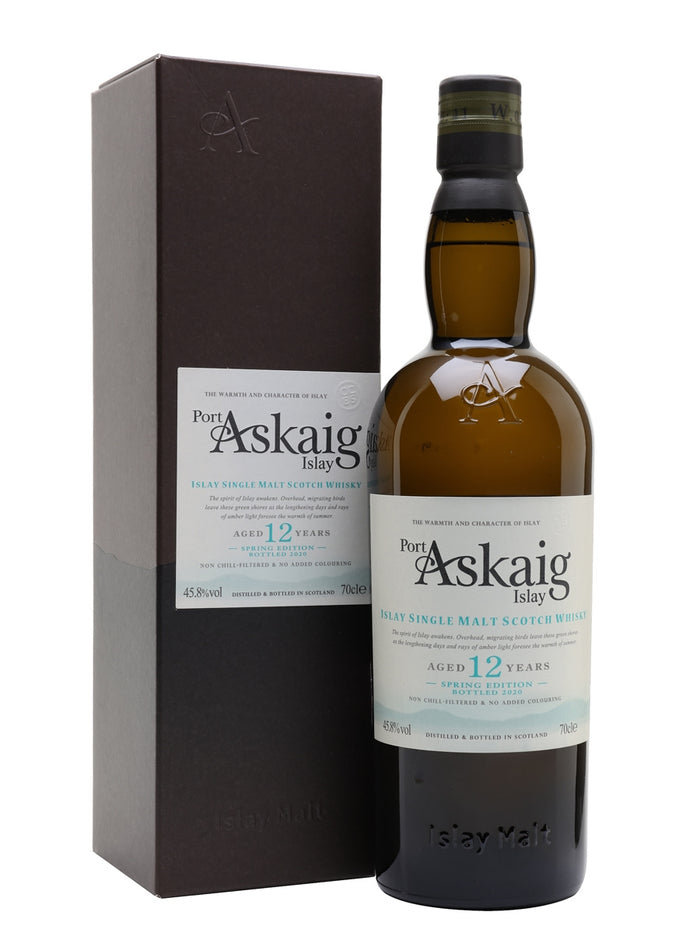 Port Askaig 12 Year Old Spring Edition Islay Single Malt Scotch Whisky | 700ML