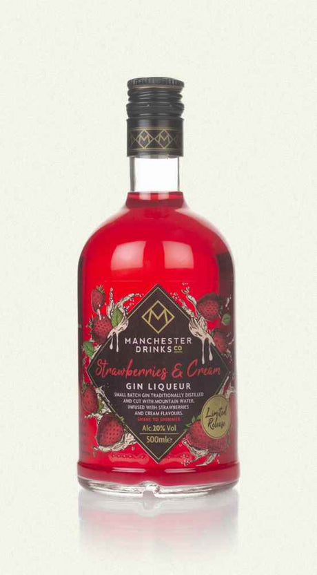 Manchester Drinks Co. Strawberries & Cream Liqueur | 500ML at CaskCartel.com