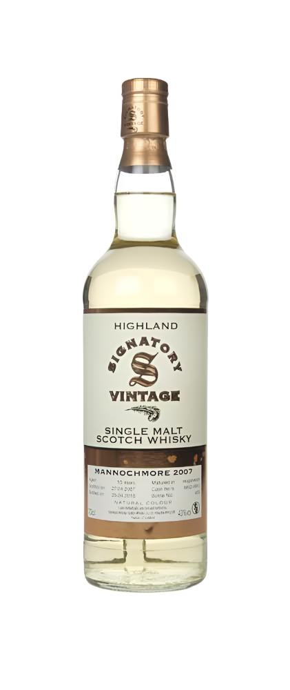 Mannochmore 10 Year Old 2007 (casks 6662 & 6663) - Signatory Whiskey | 700ML at CaskCartel.com