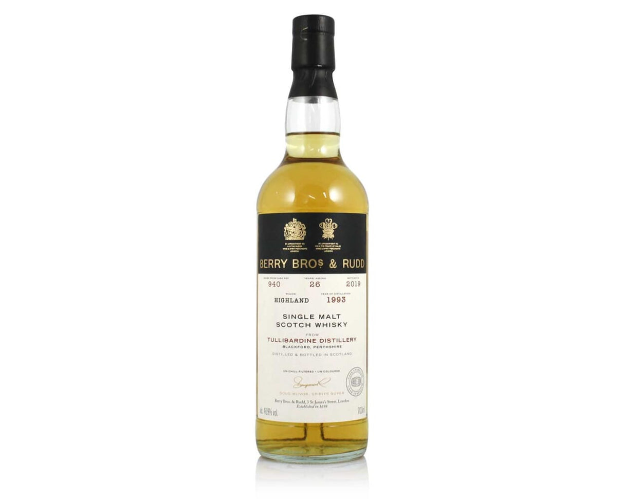 Tullibardine Berry Bros & Rudd Single Cask #940 1993 26 Year Old Whisky | 700ML at CaskCartel.com