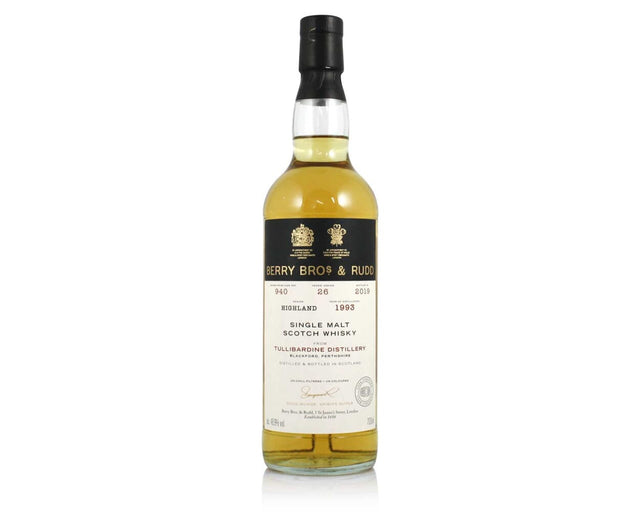 Tullibardine Berry Bros & Rudd Single Cask #940 1993 26 Year Old Whisky | 700ML at CaskCartel.com