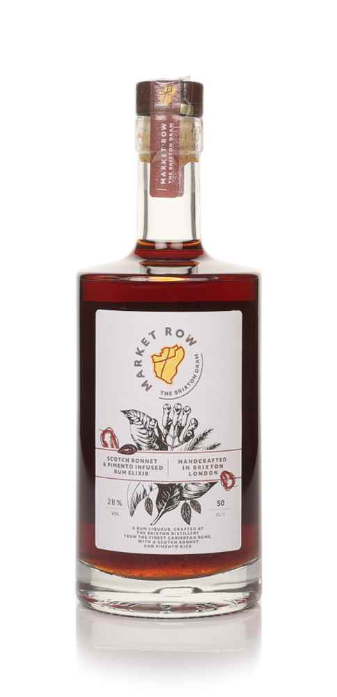 Market Row The Brixton Dram Scotch Bonnet & Pimento Rum Elixir Liqueur | 500ML at CaskCartel.com