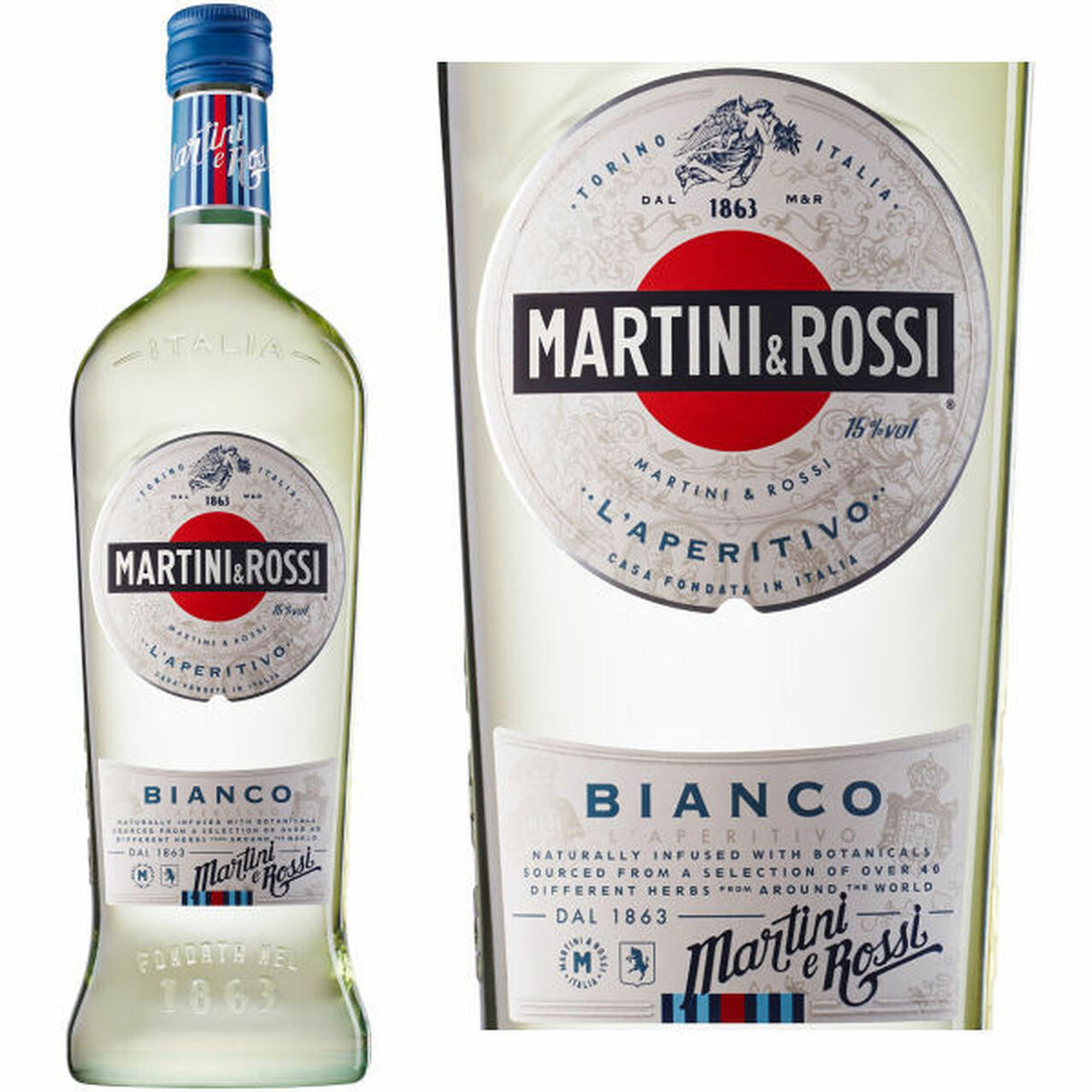 Martini & Rossi Bianco Vermouth |1L at CaskCartel.com