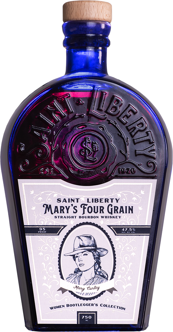 Saint Liberty Mary's Four Grain Straight Bourbon Whiskey