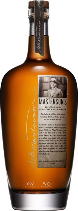 Masterson's 10 Year Old Straight Rye Whiskey