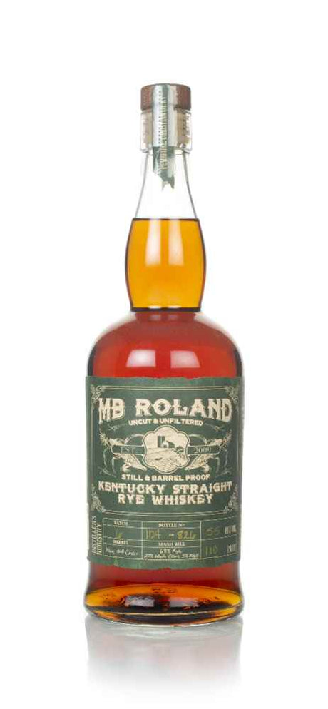 MB Roland Full Barrel Proof Kentucky Straight Rye Whiskey at CaskCartel.com