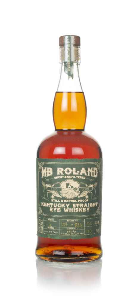 MB Roland Full Barrel Proof Kentucky Straight Rye Whiskey