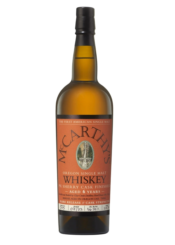 McCarthy's 6 Year PX Sherry Finished Oregon Single Malt Whiskey at CaskCartel.com