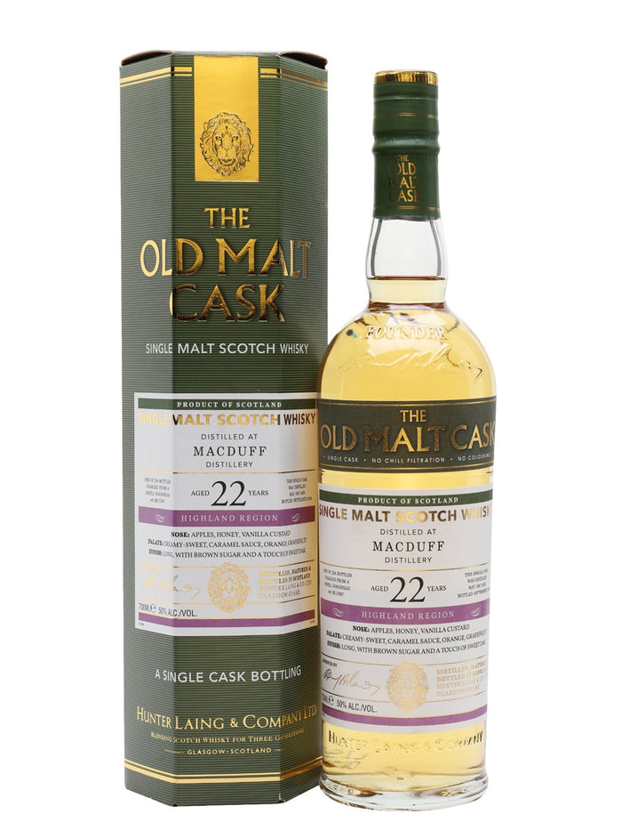 Macduff 22 Year Old (D.1997, B.2019) Old Malt Cask Scotch Whisky | 700ML