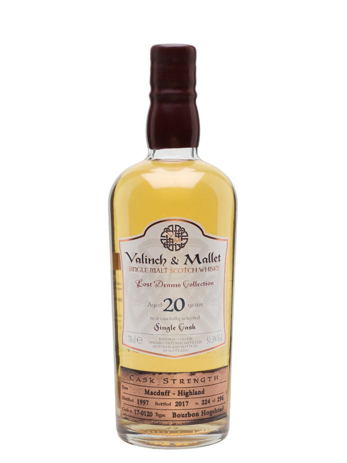 Macduff 1997 20 Year Old Valinch & Mallet Highland Single Malt Scotch Whisky | 700ML