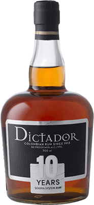 Dictador 10 Year Old Solera System Rum | 700ML at CaskCartel.com