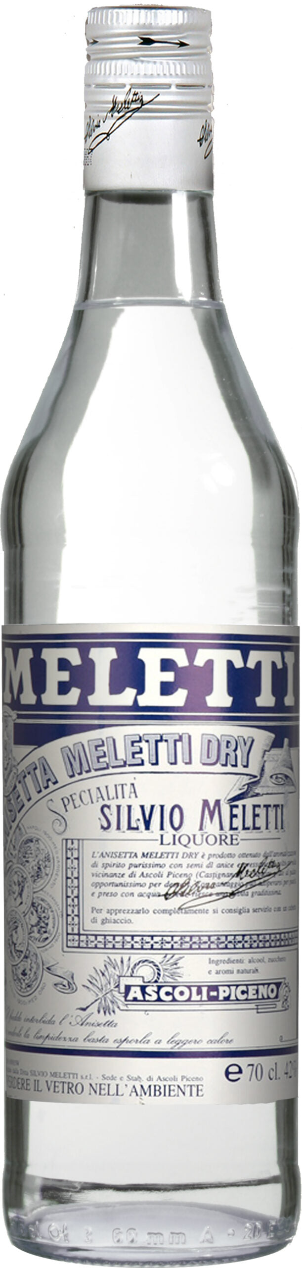 Meletti Dry Anisette Liqueur
