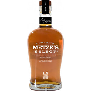 Metze's Select Indiana Straight Bourbon Whiskey 2015 Medley at CaskCartel.com
