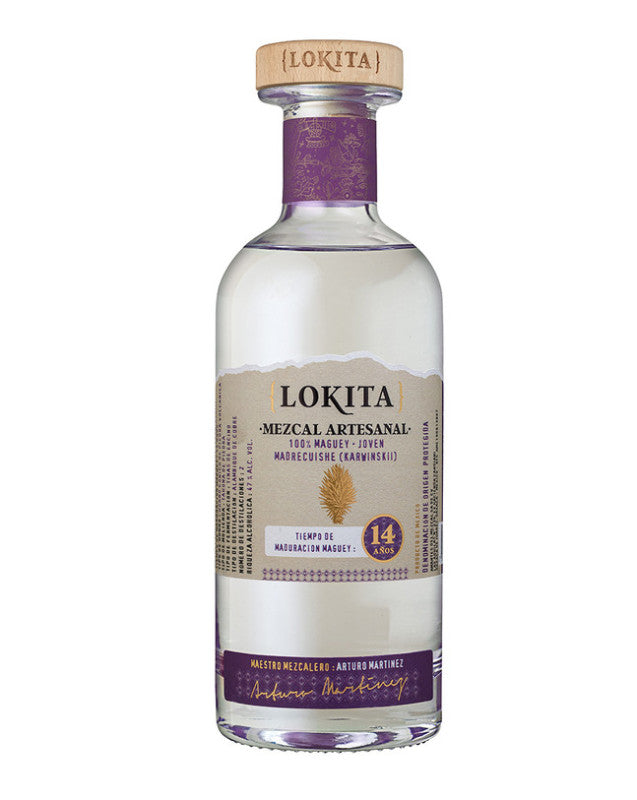 mezcal 100 agave BUY] Lokita 100% Agave Madrecuixe 14 Year Old Mezcal