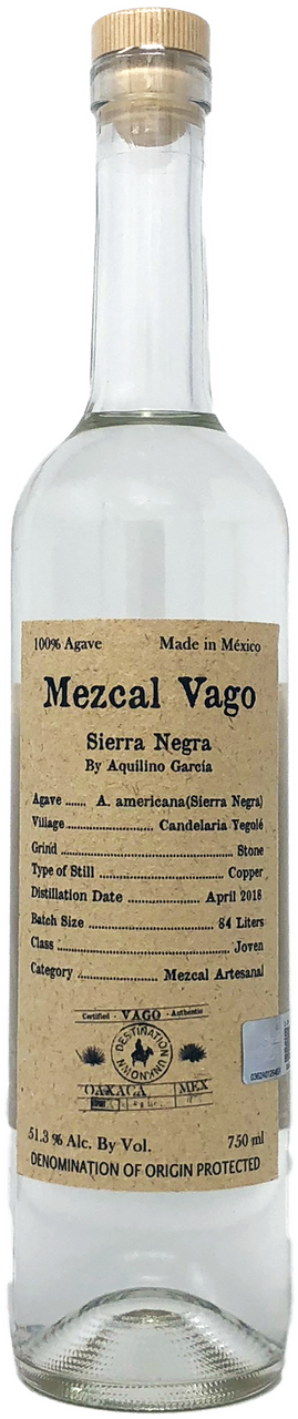 Vago Sierra Negra Mezcal