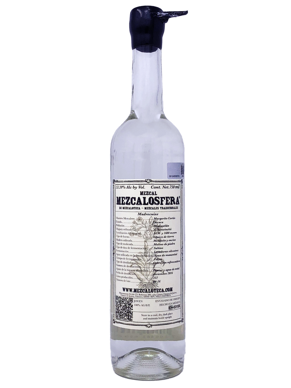 [BUY] Mezcalosfera Madrecuixe Mezcal at CaskCartel.com
