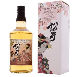 The Matsui Sakura Cask Single Malt Japanese Whisky - CaskCartel.com