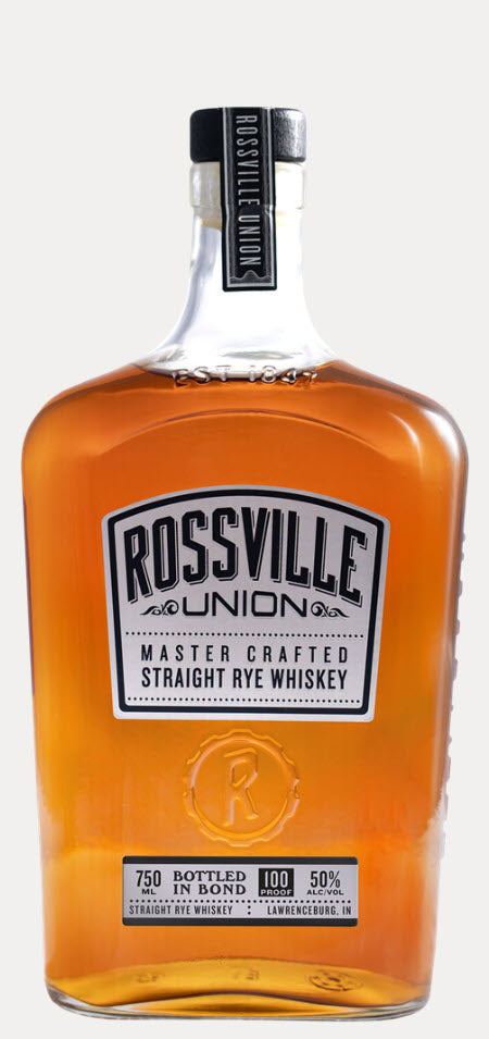 Rossville Union Master Crafted Straight Bottled in Bond Rye Whiskey