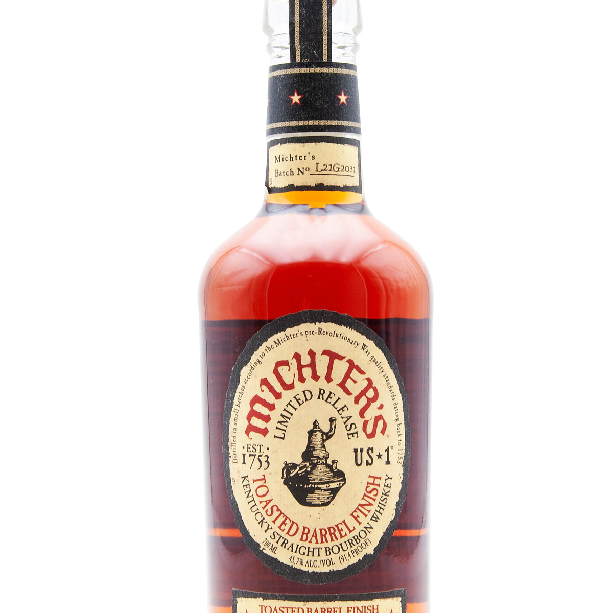 [BUY] Michter’s US* 1 Toasted Barrel Finish (Batch L21G2031) Kentucky ...