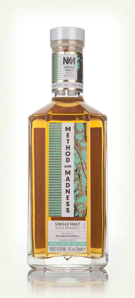 Method & Madness | Finished in French Limousin Oak Casks | Single Malt Irish Whiskey | 700ML