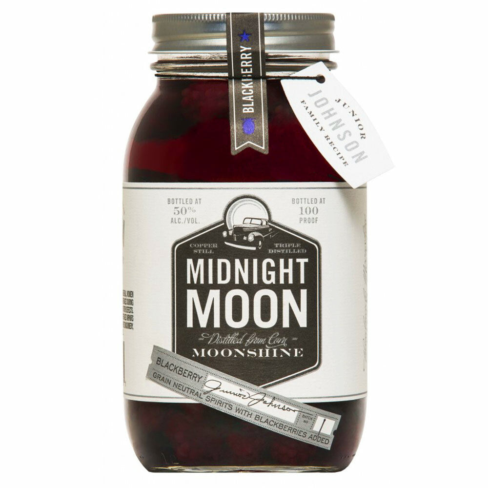 Junior Johnson's Midnight Moon Blackberry Moonshine at CaskCartel.com