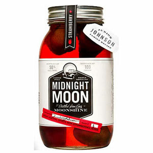 Junior Johnson's Midnight Moon Strawberry Moonshine at CaskCartel.com