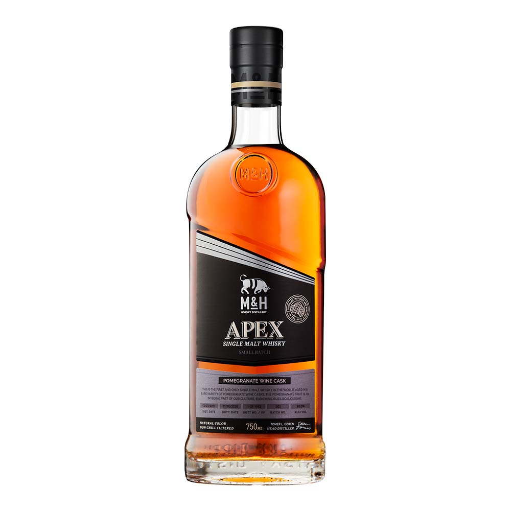 ウイスキー  APEX Pomegranate Wine Cask 700ml BUY] M&H Apex Pomegranate Wine Cask Batch 014 (Proof 114.4) Whisky