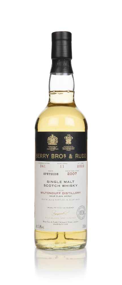 Miltonduff 11 Year Old 2007 (cask 341) - Berry Bros. & Rudd Scotch Whisky | 700ML at CaskCartel.com