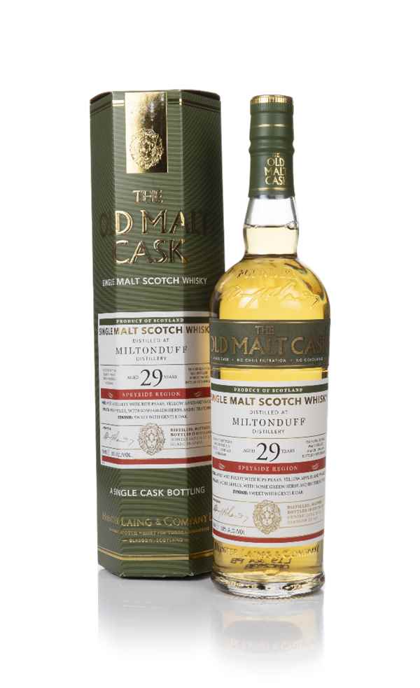 Miltonduff 29 Year Old 1990 (cask 16260) - Old Malt Cask (Hunter Laing) Scotch Whisky | 700ML