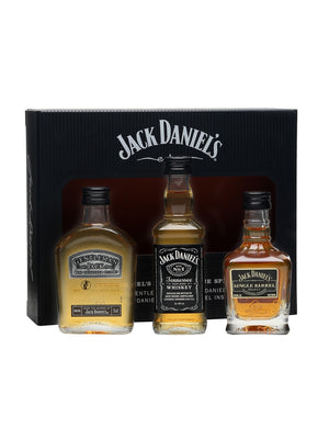 Jack Daniels Family Fine Whiskey Minature Gift Set - CaskCartel.com