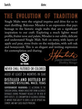 Balcones Mirador Texas Single Malt Whisky