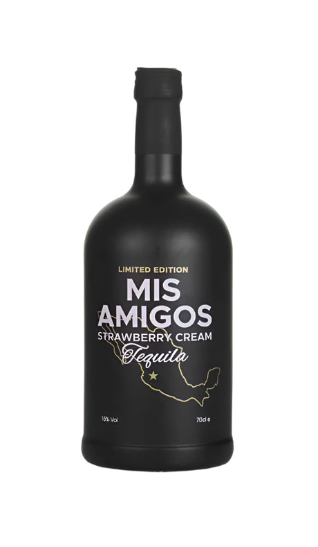 Mis Amigos Strawberry Cream Liqueur | 700ML at CaskCartel.com