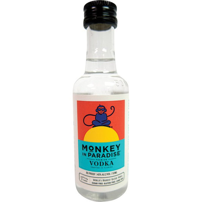 Monkey In Paradise Vodka 50 ml (12) PACK Sleeve