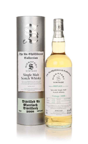 Mortlach 15 Year Old 2008 (Casks 302169, 302184, 302188 & 302240) Un-Chillfiltered Collection (Signatory) Scotch Whisky | 700ML at CaskCartel.com